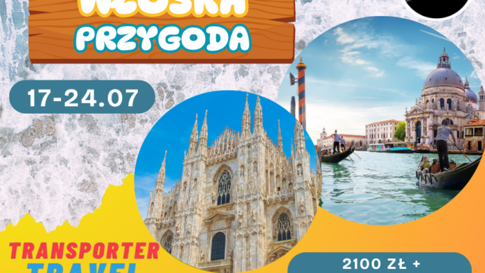 Włoska Przygoda – Mediolan, Wenecja, Werona, j. Garda i j. Como