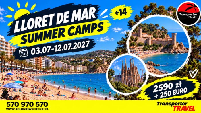 Hiszpania – Lloret de Mar II 2027 (Dedykowany dla młodzieży 14+)