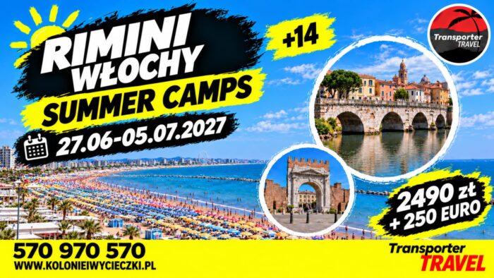 Włochy- Rimini I 2027 (Dedykowany dla młodzieży 14+)
